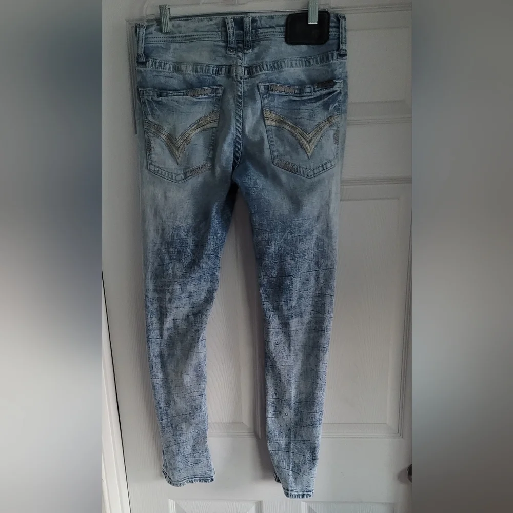 MEN'S SALVAGE JEANS FROM BUCKLE,Light Blue Sz 32 Regular Slim Fit. READ POST. - Picture 1 of 15